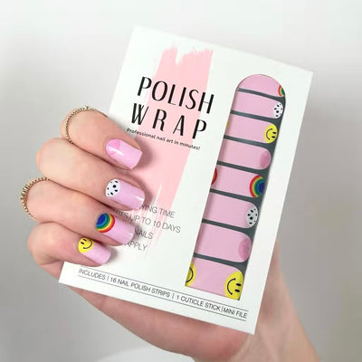 Polish Wrap Nail Wrap - Happy Land