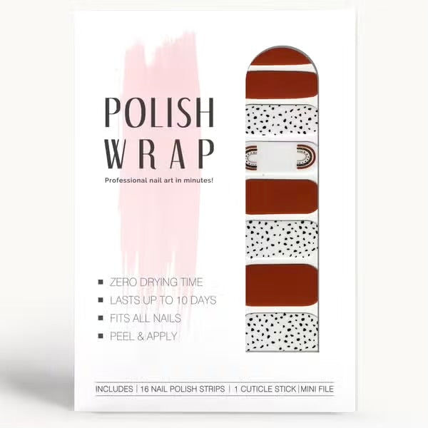 Polish Wrap Nail Wrap - Golden Hour