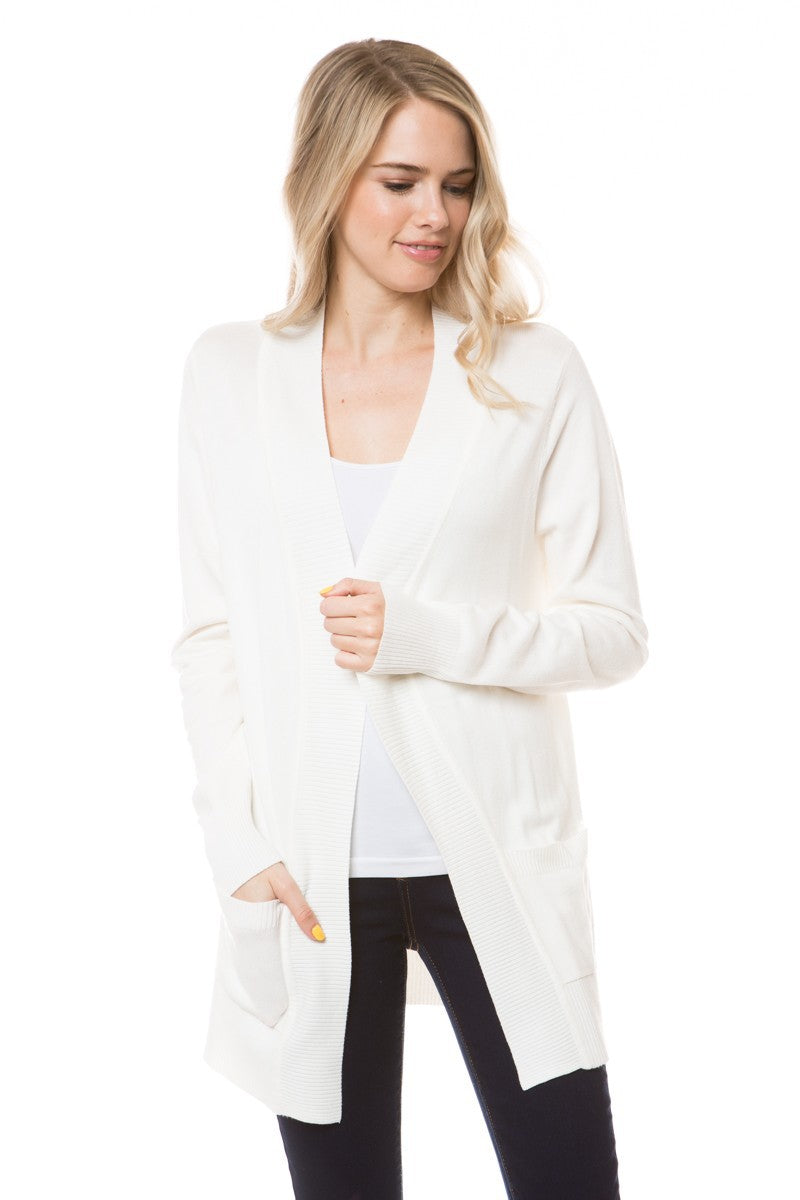 The Morning Coffee Cardi in Ivory