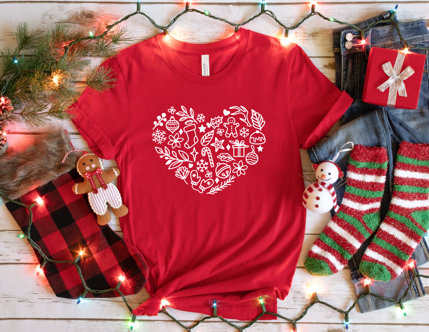 All The Christmas Things Graphic Tee