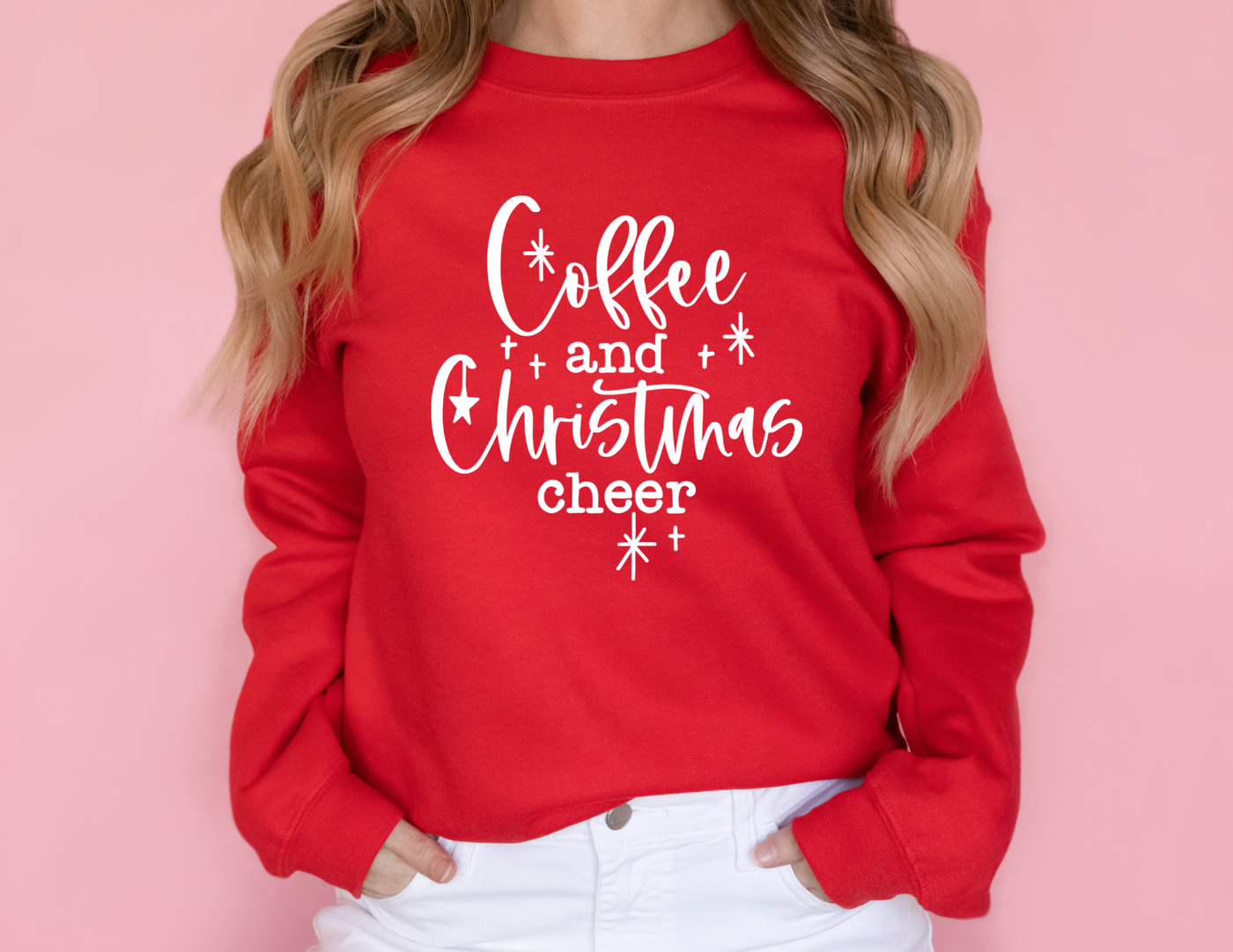 Coffee and Christmas Cheer Crewneck