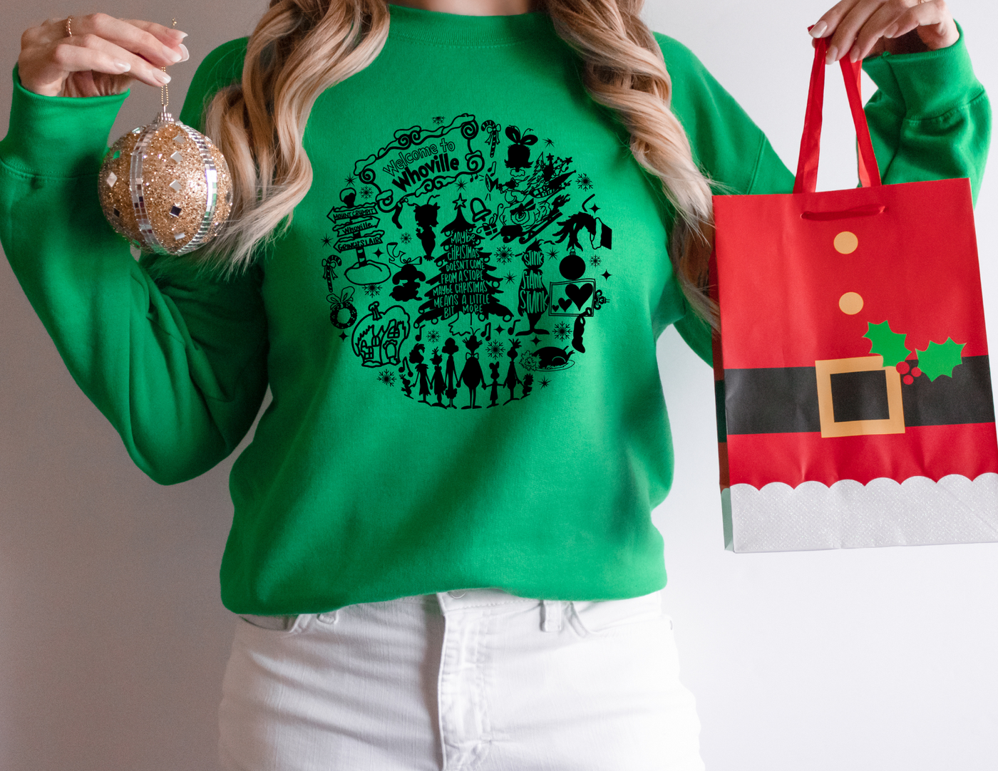 The Grinch Inspired Crewneck