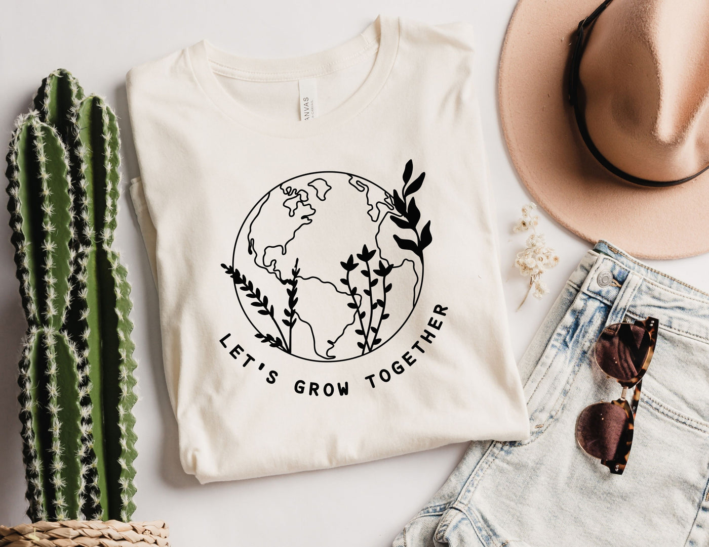 Let’s Grow Together Graphic Tee